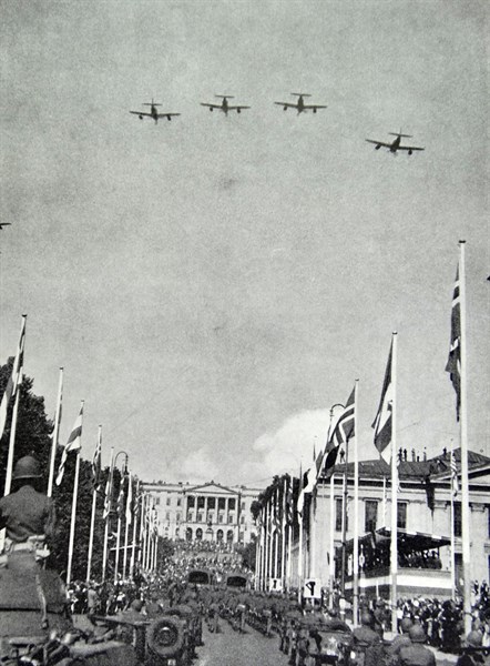 Celebrations for the liberation of Norway after WWII