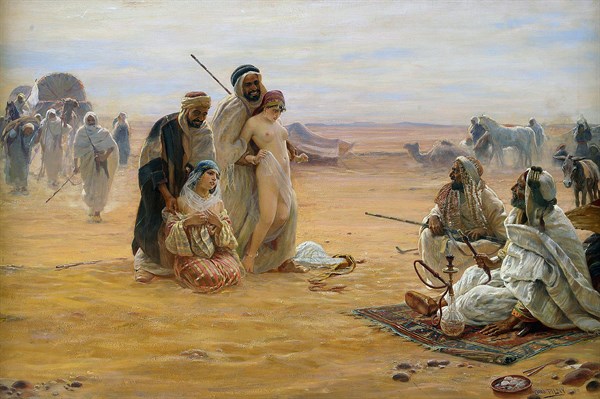 Slave' by Otto Pilny (Swiss artist;   1866-1936)