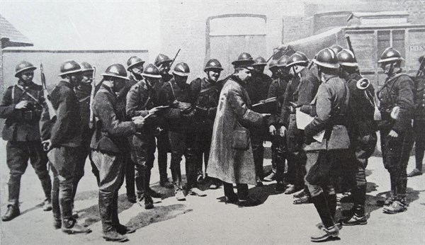 A Belgian position at Flanders during WWI 1915