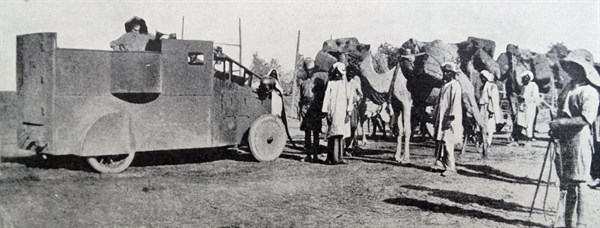 British armoured vehicle in India
