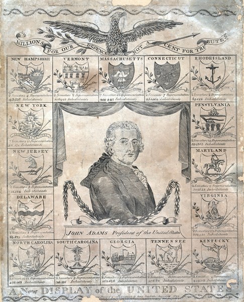 Portrait of President John Adams