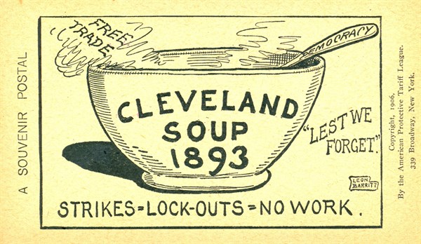 Postcard for the American Protective Tariff League