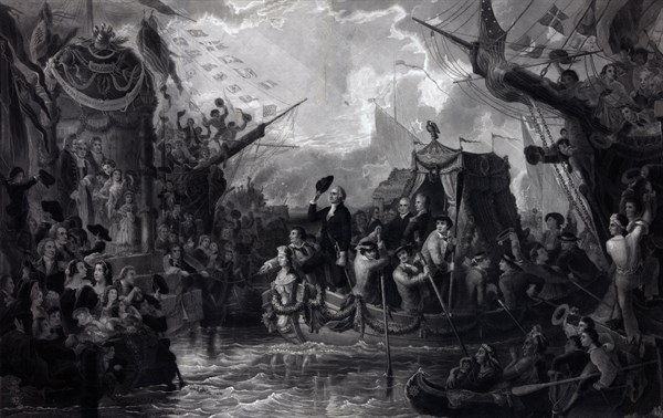 George Washington at the Battery, New York City