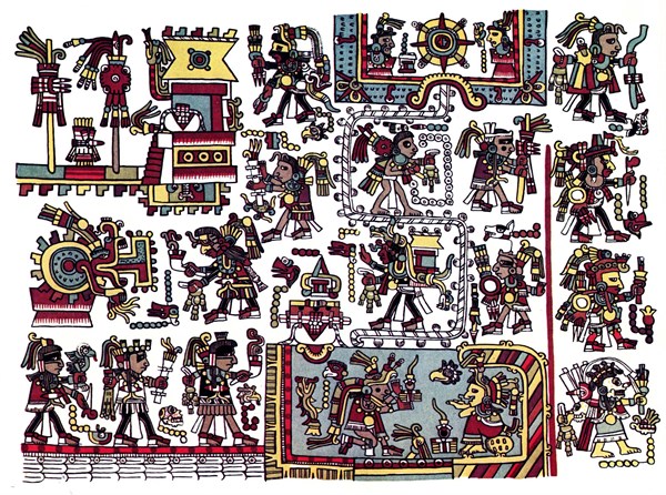 Detail from the Codex Zouche-Nuttall