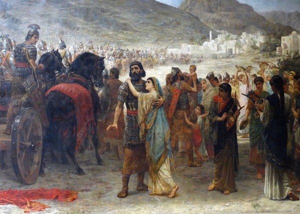 Jepthah's Vow' by Edwin long
