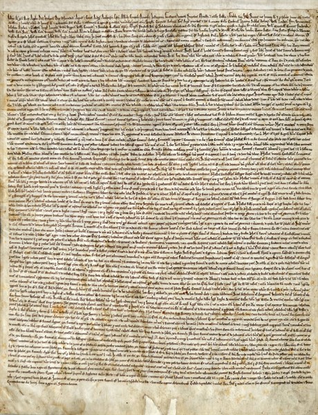 Magna Carta, Great Charter of the Liberties of England