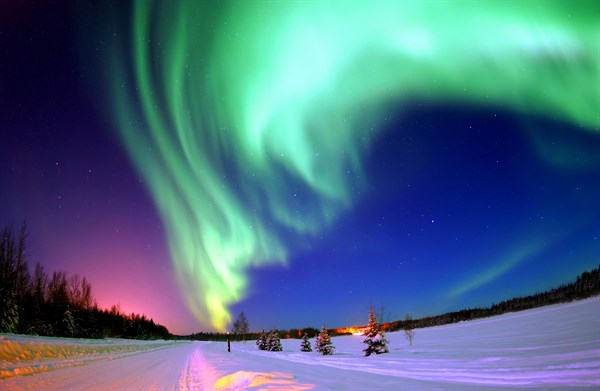 Photograph of the Northern Lights
