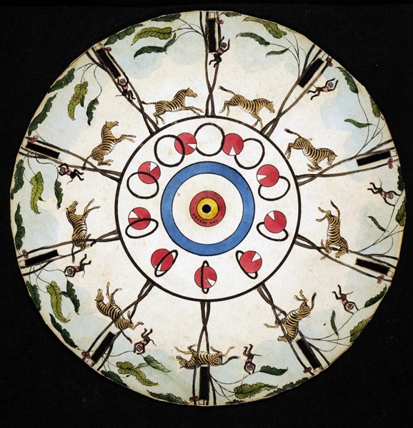 Optical illusion disc, 'The Desert'