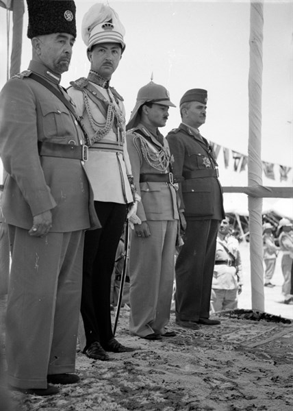 Photograph of Coronation of King Abdullah