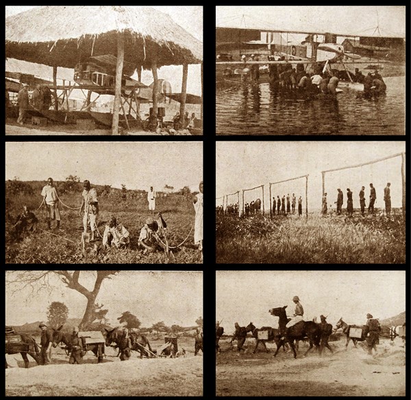 Scenes from the conquest of German East Africa