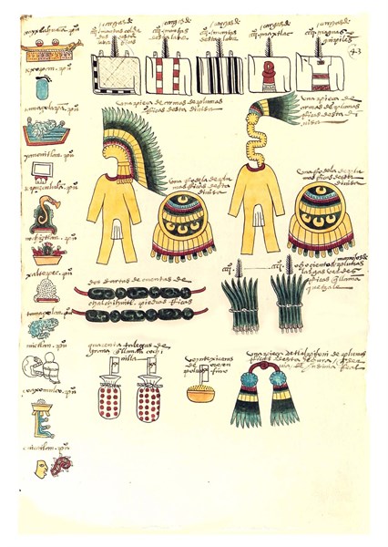 Folio from the Codex Mendoza