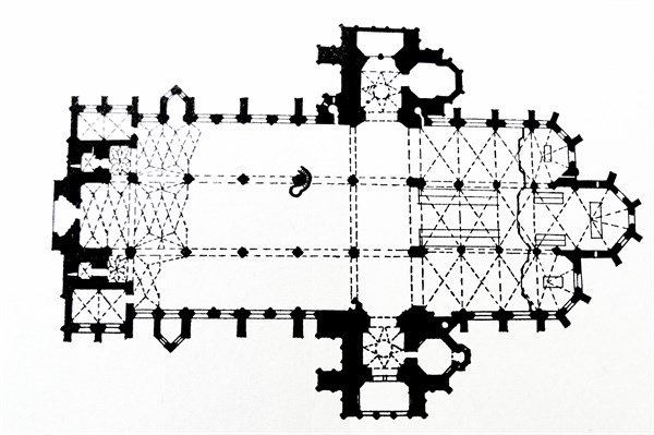 St. Stephen's Cathedral floor plan