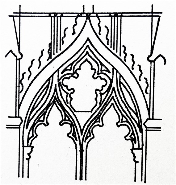 Sketch of the Lady Chapel of Ely Cathedral