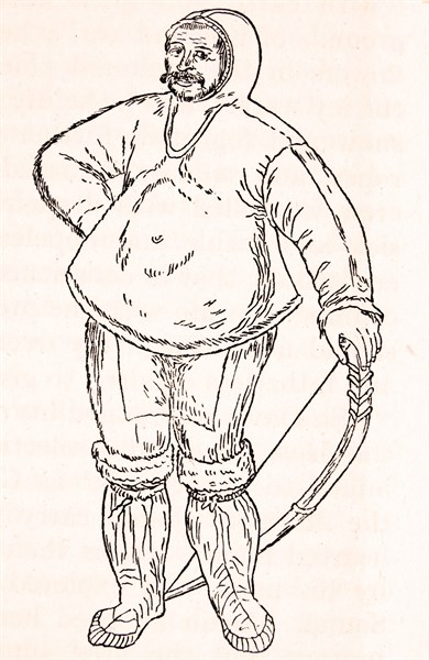 An Eskimo- from a water-colour drawing by John White
