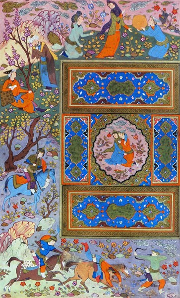 folio from a persian manuscript