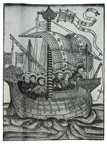 woodcut from the Schatzbehalter by the master craftsman Michael Wohlgemuth (1434-1519), teacher of Albrecht Dürer.
