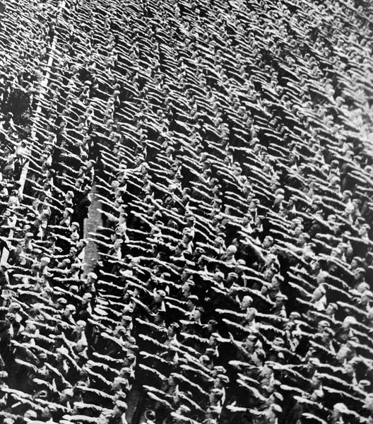 Photograph of one of the Nuremberg Rallies
