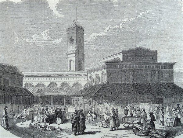 The old bazaar in Odessa.