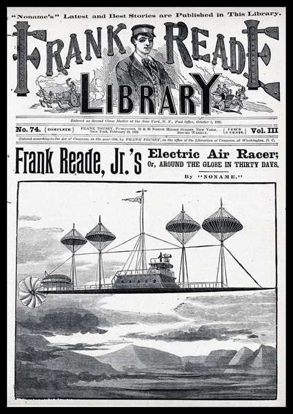 Stories of Frank Reade and the Electric Air Racer 1894
