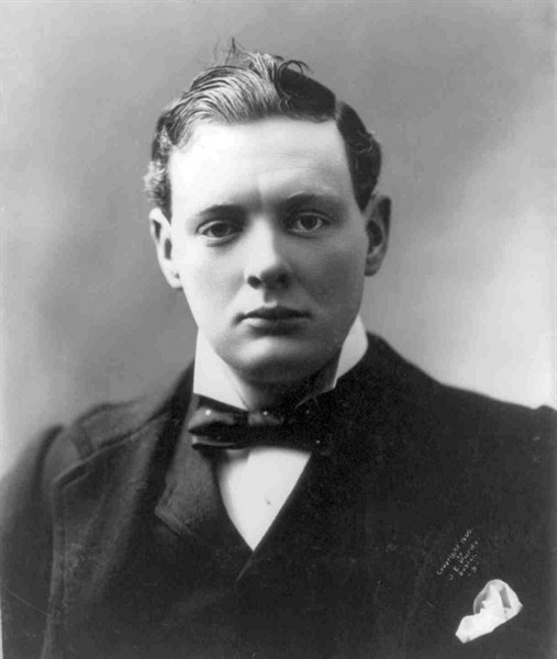 Photograph of Sir Winston Leonard Spencer-Churchill