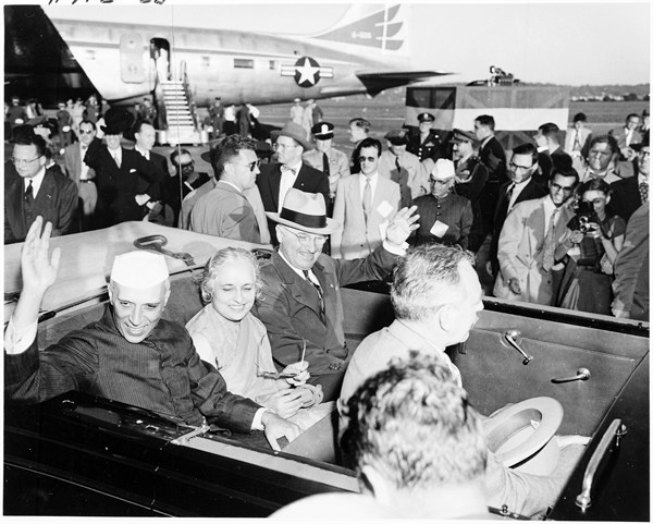 President Truman and Prime Minister Jawaharlal Nehru
