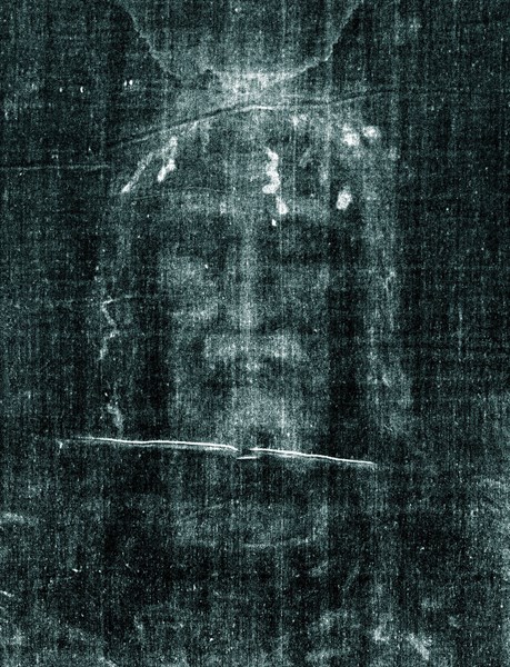 Secondo Pia's negative of the image on the Shroud of Turin