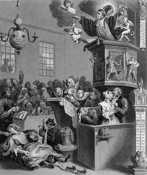 Engraving by William Hogarth