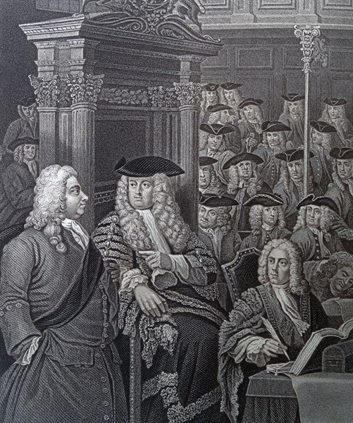 Engraving by William Hogarth