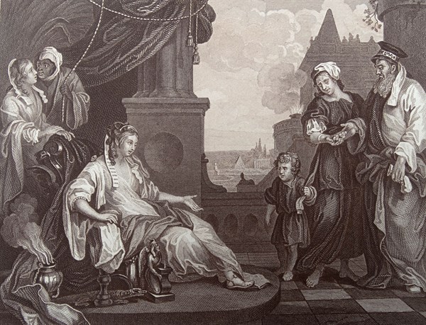 Engraving by William Hogarth