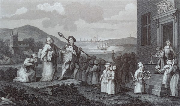 Engraving by William Hogarth