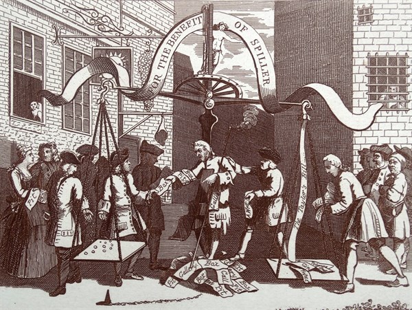 Engraving by William Hogarth