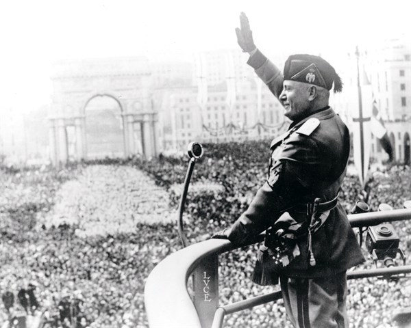 Benito Mussolini (1883 â€ì 28 April 1945) Italian politician,