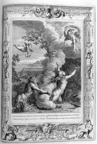 Illustration from 'The Temple of the Muses'