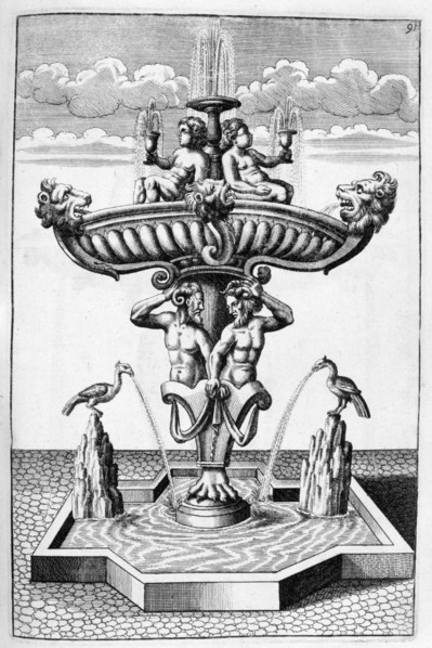 Illustration from  'Architectura Curiosa Nova'