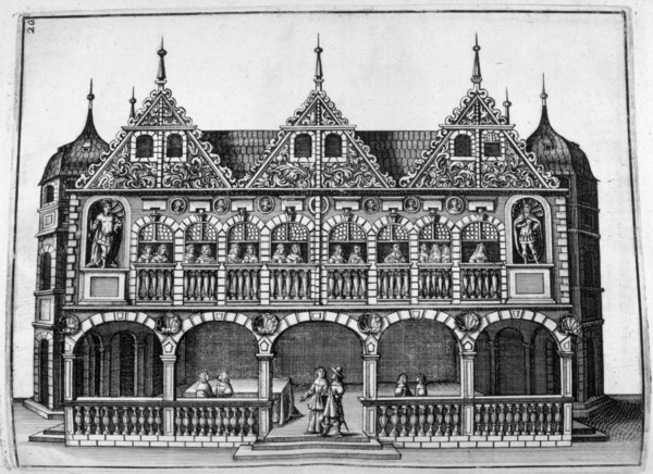 Illustration from  'Architectura Curiosa Nova'