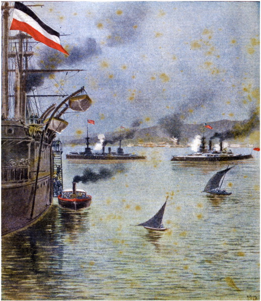 German forces seize Samoa 1899