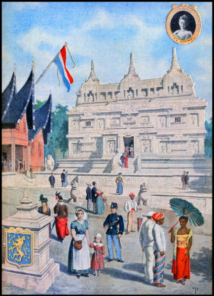 The Dutch East Indies pavilion at the Exposition Universelle of 1900