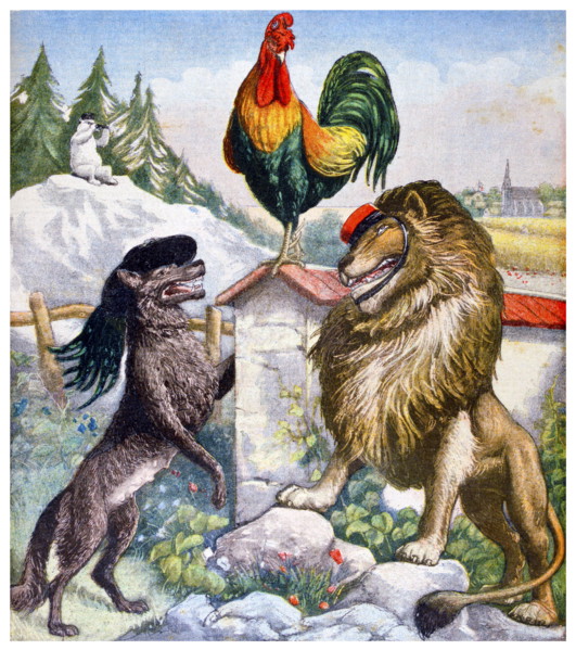 France, Italy and Great Britain