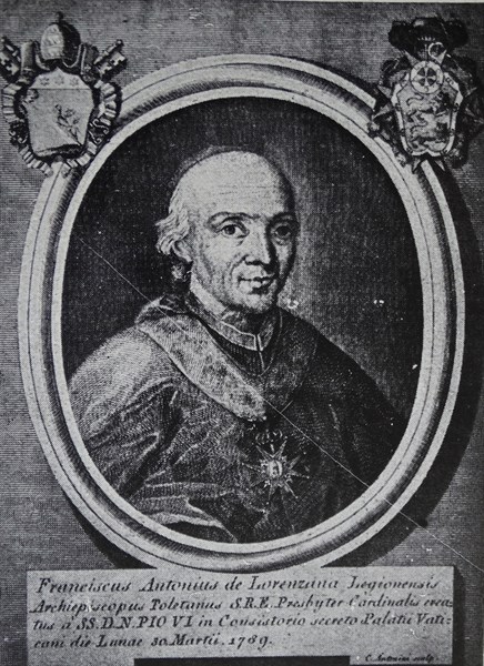 Portrait of Francisco Antonio de Lorenzana