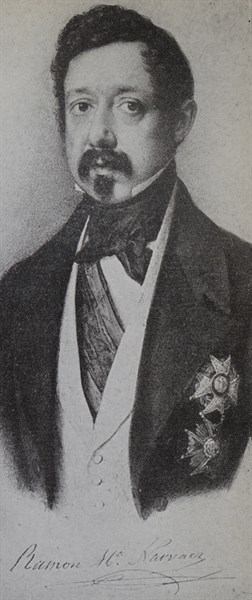 Portrait of Ramón María Narváez, 1st Duke of Valencia
