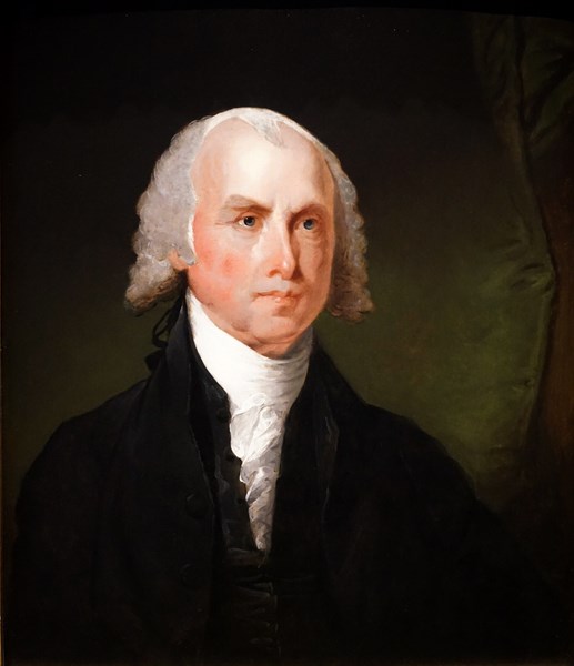Portrait of President James Madison