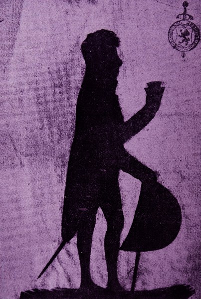Silhouette of Francisco de Palafox y Cardona