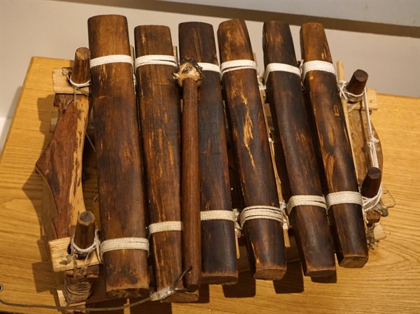 A Balafon, which is an instrument similar to a Xylophone, but it has gourds which make the sound resonate