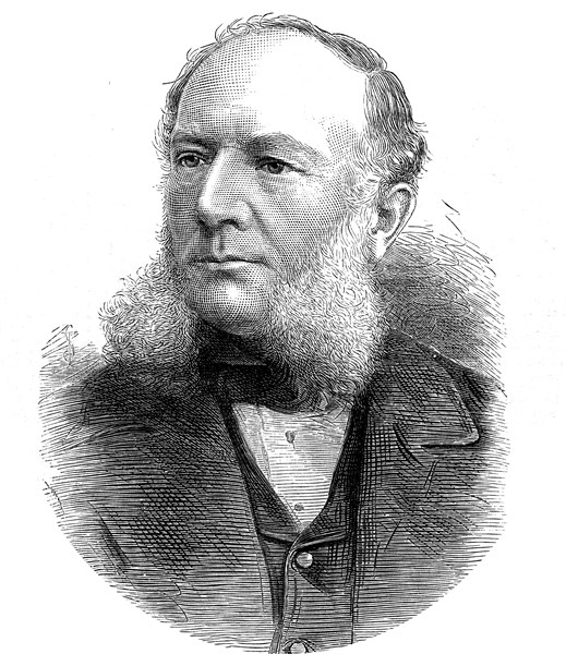 Portrait of Carl Wilhelm Siemens