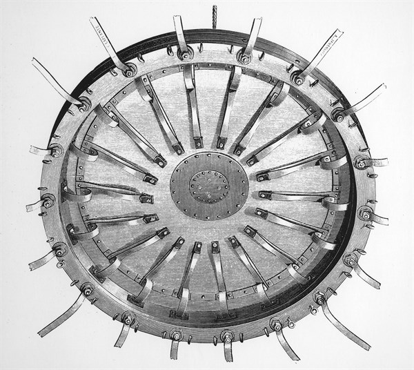 A valve mechanism of a hydrogen balloon
