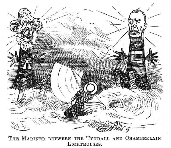 Satirical John Tyndall