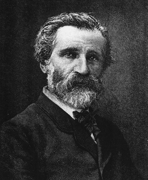 Portrait of Giuseppe Verdi