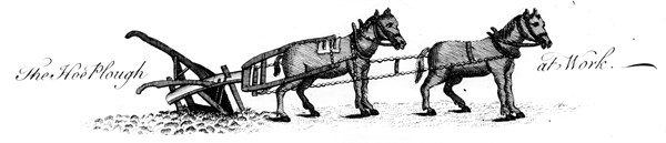 The plough designed by Jethro Tull