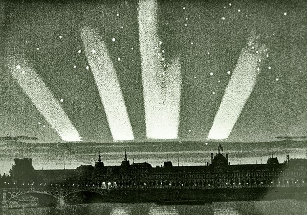 The Aurora Borealis observed from Paris