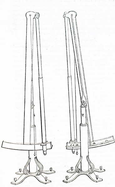 A Zenith telescope, a type of telescope designed to point straight up at or near the Zenith